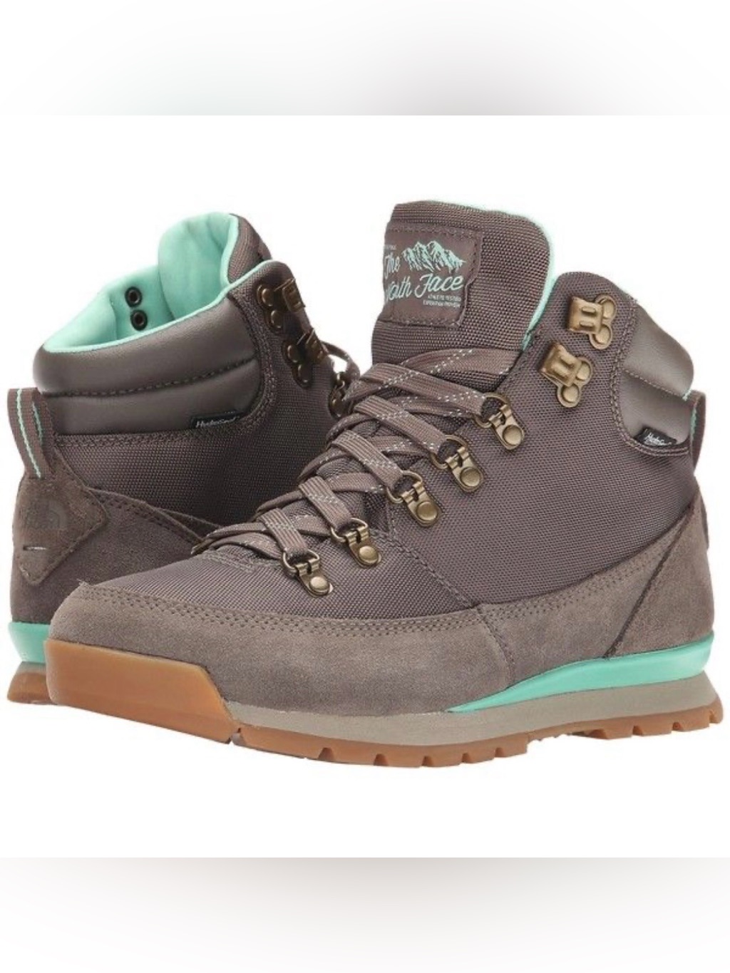 The North Face Back-To-Berkeley Redux Women's Hiking Boots Grey And Teal 7.5
